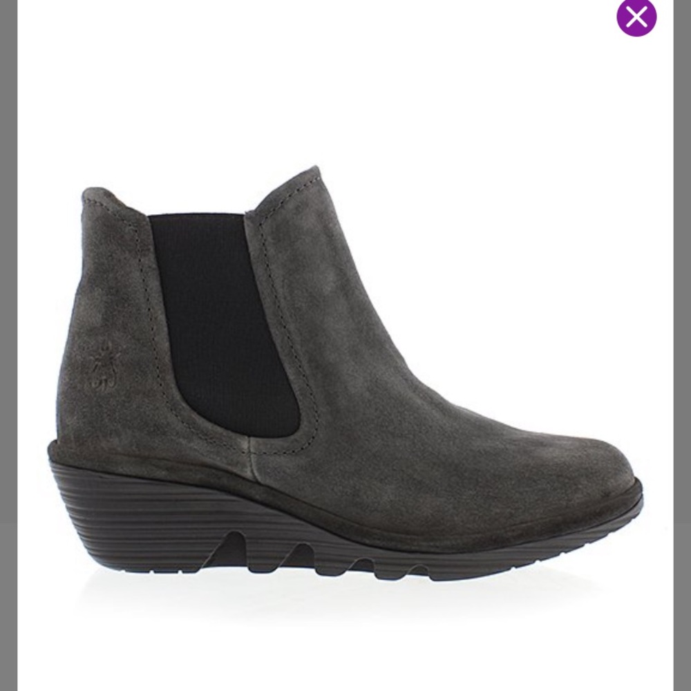 Spunky gray booties